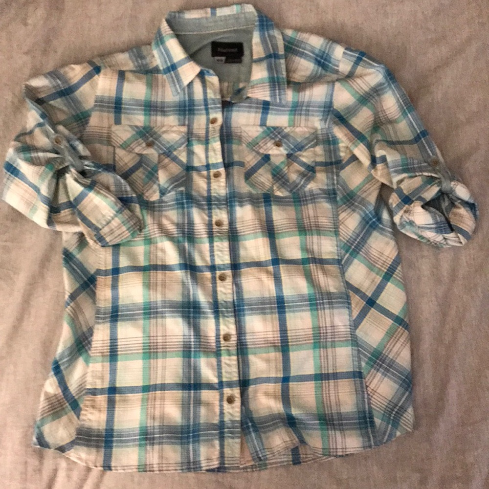 Women’s Marmot Casual Button Down Size Medium